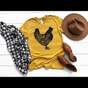 SOLD OUT Mustard Chicken Graphic Tee